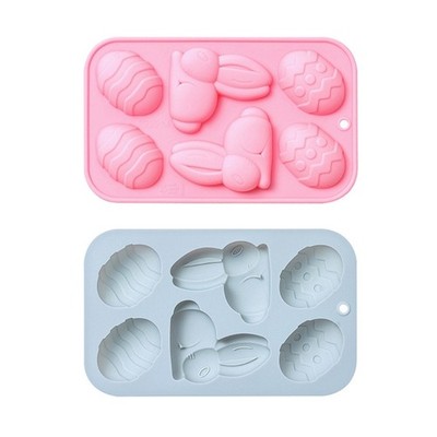 Easter Silicone Rabbit Shaped Mousse Mould Fondant Moulds Candy Chocolates Molds