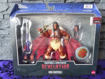 MATTEL MOTU Masters Of The Universe Masterverse Revelation King Grayskull