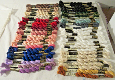 DMC Perle Cotton Size 5 - 57 SKEINS 27.3 Yds Each