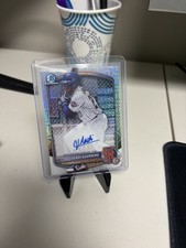 2025 Bowman Chrome #BMA-VG - Vladi Guerrero - On Card Auto - Mojo Refractor 