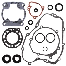 Kawasaki KX 80, 1991-1997, Complete Gasket Set with Seals - KX80