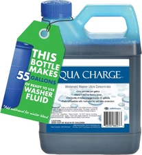 Sanco Industries Aqua Charge - Ultra Concentrated WIndshield Washer Fluid - 32oz