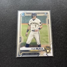 2021 Bowman Draft Chrome Tyler Black #BDC-200 RC Rookie