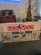 Vintage 80s Parker Brothers Monopoly Complete Board Game Finance Theme Box 0009