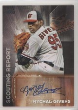 2016 Topps Scouting Report Auto Series 2 Mychal Givens #SRA-MG Auto i1f