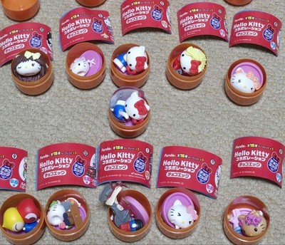 Hello Kitty Choco Egg Assorted Toys Set Collectible Gift Authentic Rare