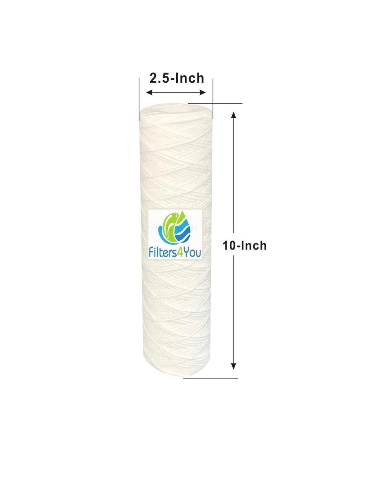American Plumber W30W Compatible Whole House Sediment Filter Cartridge (2-Pack)