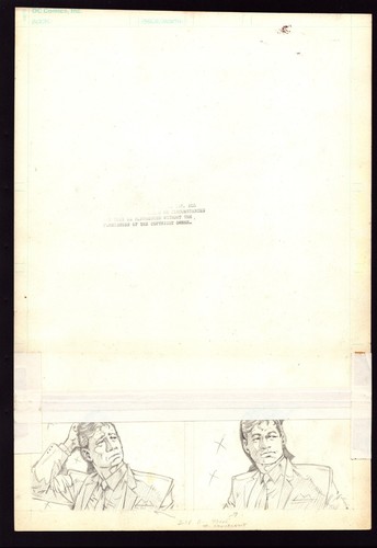 BATMAN #413 ORIGINAL COMIC ART PG 2 FIRST KIERON DWYER DC WORK AMAZING ...