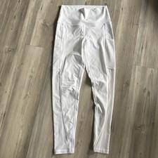 Aerie Offline White Mesh Leggings Size Small