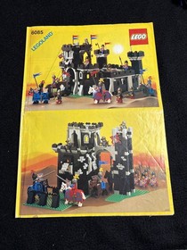 Lego 6085 Castle Black Knights Black Monarch's Castle Knights Knights Castle 1988 P2