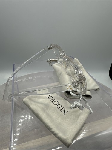 Occhiali da Lettura Montatura Trasparente Zero Ingrandimento Nidovix Cacciavite Box Pulizia Nuovi con etichette - Foto 5 di 7
