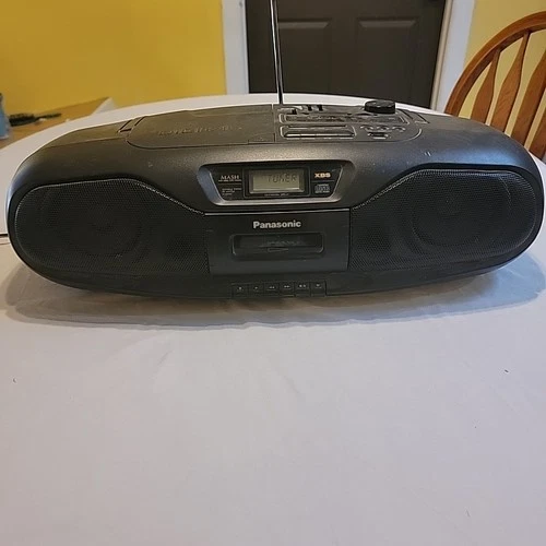 Panasonic RX-DS102 Boombox Fully Functional CD/CASSETTE RADIO PLAYER