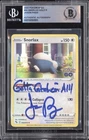 Pokemon Jason Paige signed 2022 Pokemon Go 55 Snorlax BGS Auth Auto