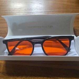 Blue Light Blocking Lenses with Case and Cloth