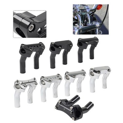 4.5'' Pullback Handlebar Riser Top Clamp For Harley 1'' Bar Super Wide Glide