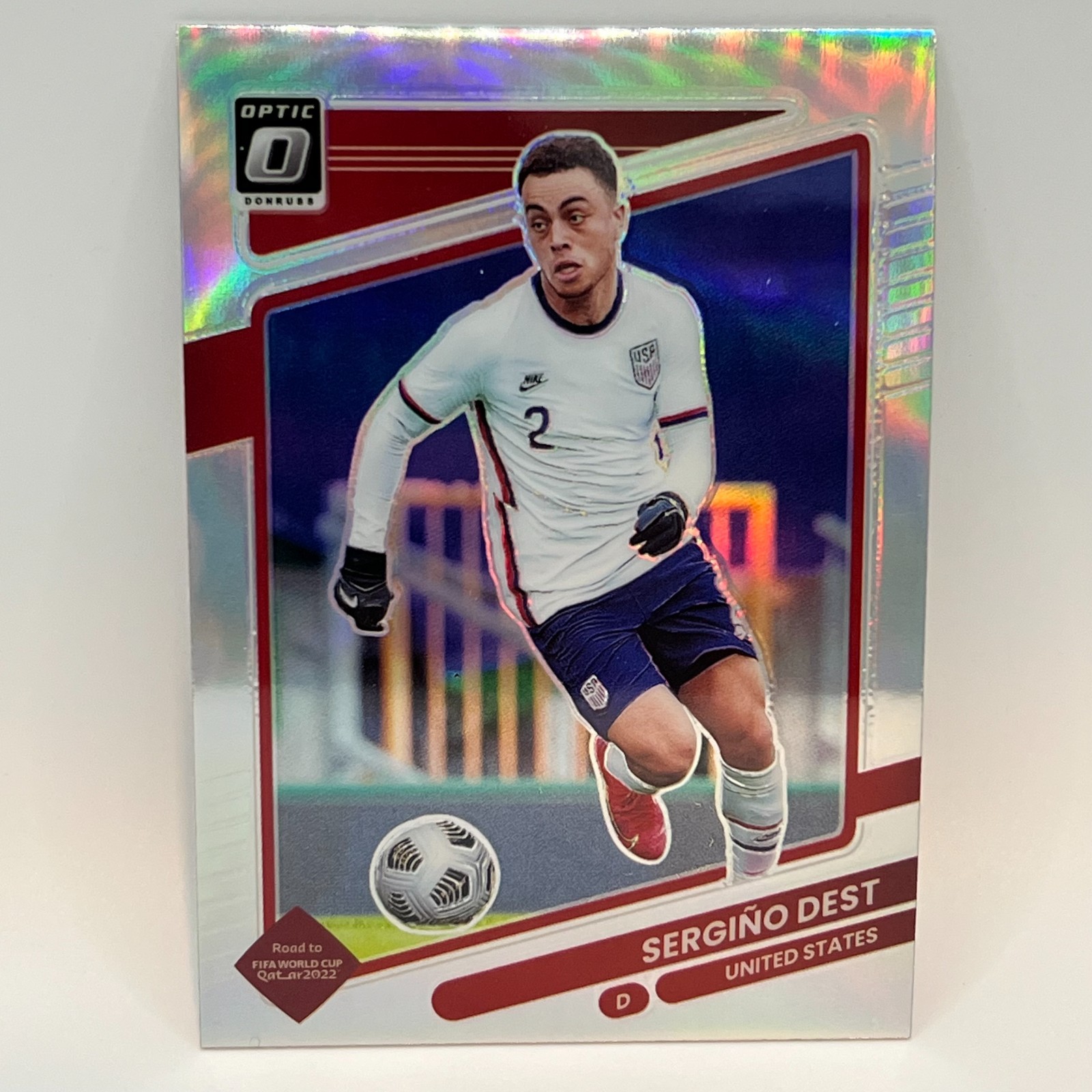 2021-22 Panini Donruss Optic Silver Holo Sergino Dest #162