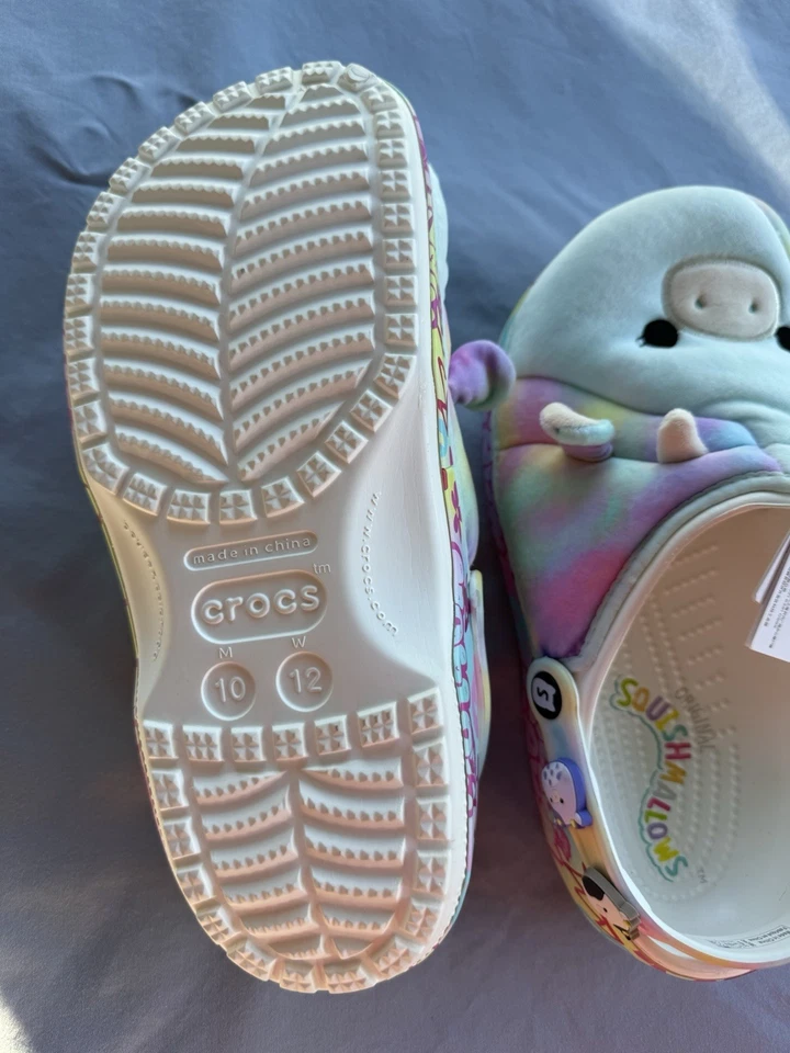 Zueco clásico Crocs Squishmallows vaca hombre, talla 10, mujer 12 Foto 4 de 4