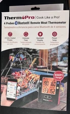 ThermoPro 4 Probes Remote Grill Meat Thermometer Bluetooth Enabled TP25W 1929