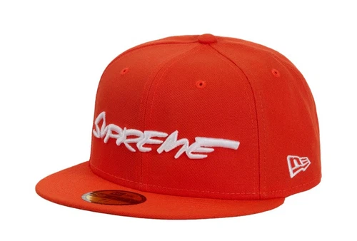 7 3/8 Supreme Futura New Era Orange