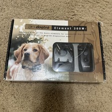 Dogtra Element 300M Rechargeable Dog Training Bark Collar, For Parts Or Repair