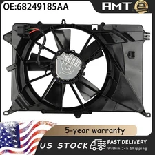 Engine Radiator Cooling Fan Assembly for 2017-2022 Jeep Compass L4 2.4L 620-196
