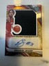 2024-25 Bowman University Best Emanuel Sharp Jumbo Patch Auto Gold /50