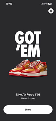 PRESALE Nike Air Force 1 NIGO x J-Hope size 10.5M/12W PRESALE available 10/30/26