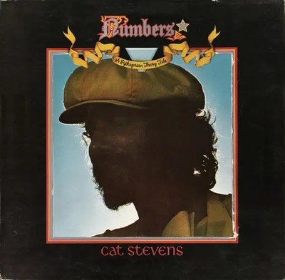 LP Cat Stevens Numbers GIMMICK COVER + BOOKLET NEAR MINT Island Records