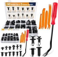 GOOACC - GRC-33 240PCS Clips + Remover, 240Pcs + 5 Remover 