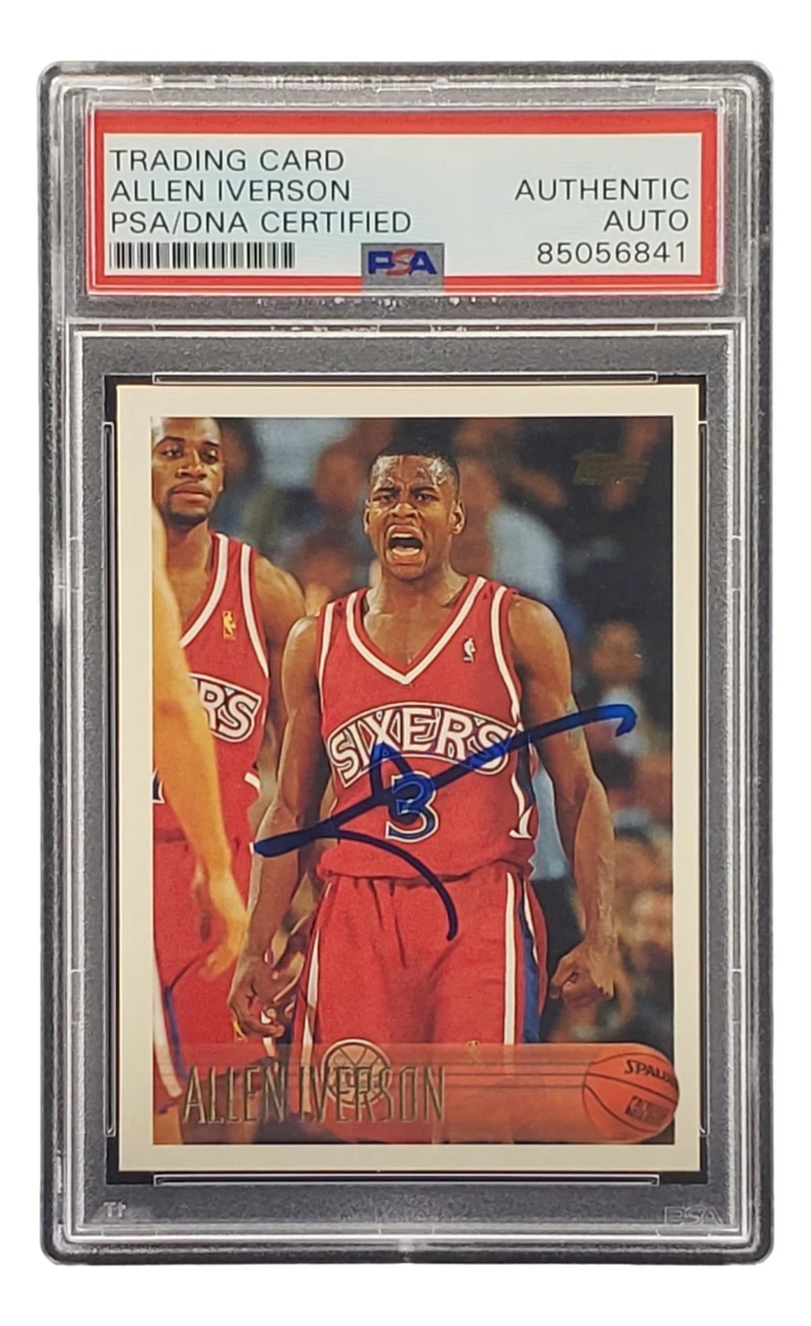 Professional Sports Authenticator (PSA) Allen Iverson NBA Original
