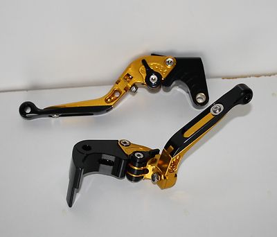 Leviers Racing Frein Et Embrayage Pour Suzuki GSXR 1000 2017-2019 – Longs, Or