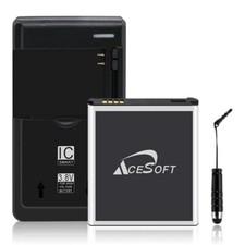 AceSoft 3700mAh Battery Charger for Samsung Galaxy K Zoom SM-C1116 C1158 C1115