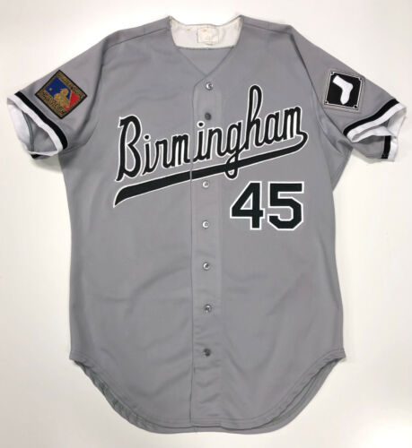 MICHAEL JORDAN BIRMINGHAM BARONS AUTHENTIC WILSON ROAD TEAM ISSUED JERSEY 44 - Picture 1 of 8