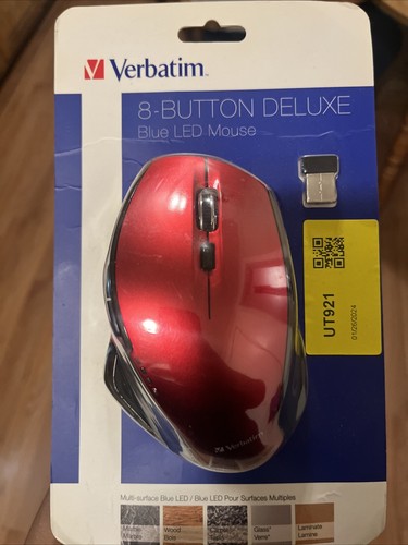 Verbatim 8 Button Deluxe Blue LED Mouse