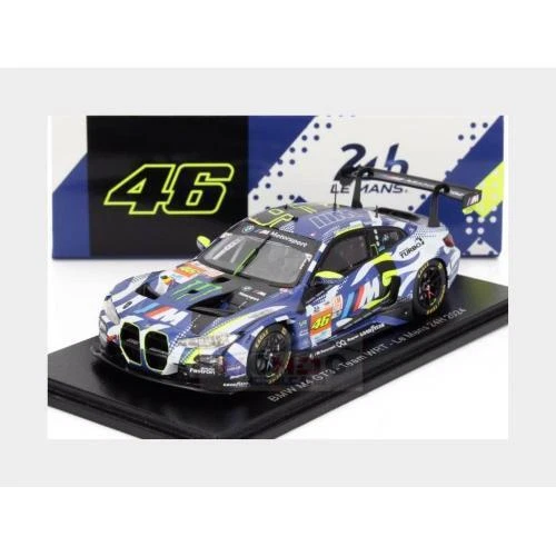 1:43 SPARK Bmw 4-Series M4 Gt3 #46 Le Mans 2024 Valentino Rossi S9149 - Immagine 2 di 2