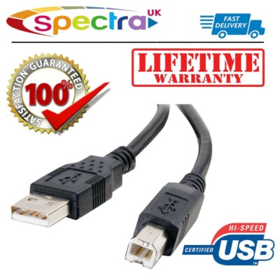 1,8 m USB 2 Druckerkabel Leitung für Epson XP102 XP212 XP405WH XP422 XP425