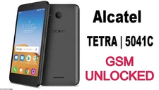 UNLOCKED Alcatel TETRA 5041C (16GB) Android 4G LTE Smart Phone / AT&T T-Mobile