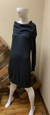 Express Ladies Black Cowl Neck Sweater Dress NEW Size S