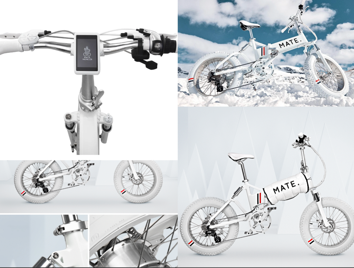 専用　MONCLER MATE 電動アシスト自転車 ホワイト MONCLER MATE 電動アシスト自転車 ホワイト Moncler Genius – MATE