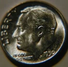 1950-S Roosevelt Dime BU uncirculated gem! From Roll (1 Each)