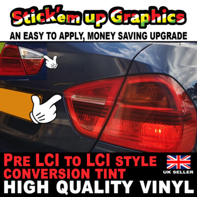 2x BMW E90 LCI Style Rückfahrleuchte hinten rot Upgrade 2004-2009 Mod Overlay