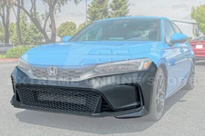 Type-R Style Front Bumper Fog Cover Grille Conversion | For 22-24 Honda Civic