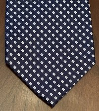 Tommy Hilfiger Blue 100 Silk Men  s Neck Tie Made In China