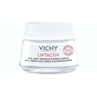 Vichy Liftactiv H.A. Anti-Wrinkle Fragrance-Free Day Moisturizer All 50ml NEW