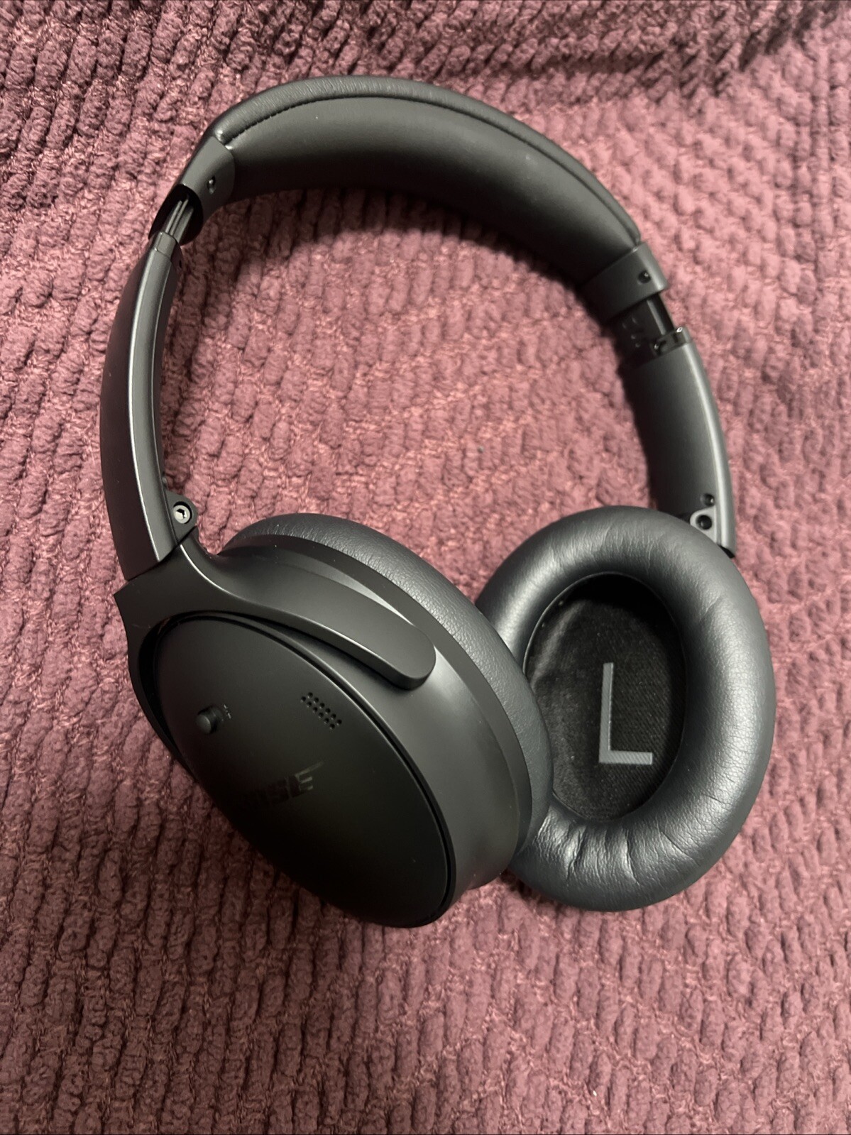 Open Box! Bose - QCWireless Noise Cancelling Over-the-Ear Headphones - Black-image