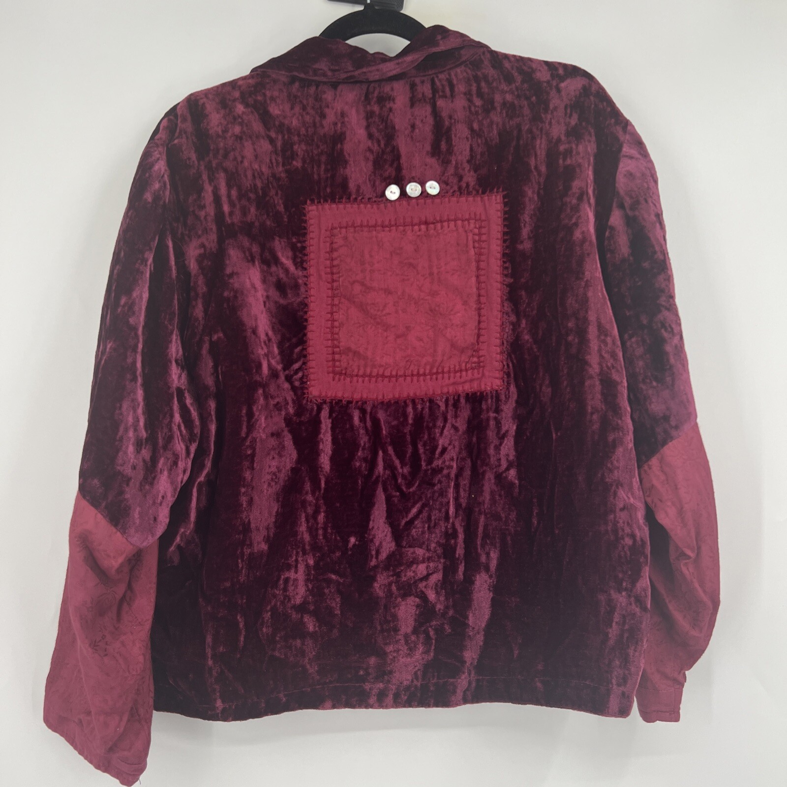 Vintage Casual Design Patchwork Jacket Mother Of … - image 7