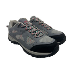 Aggressor Women's Steel Toe SP Safety Athletic Shoes 2501 Grey/Pink Size 9M