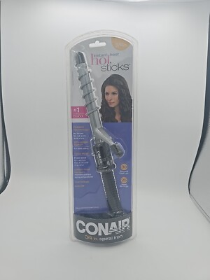 Conair Instant Heat Ceramic Curling Iron, 3/4-inch Curling Iron, New