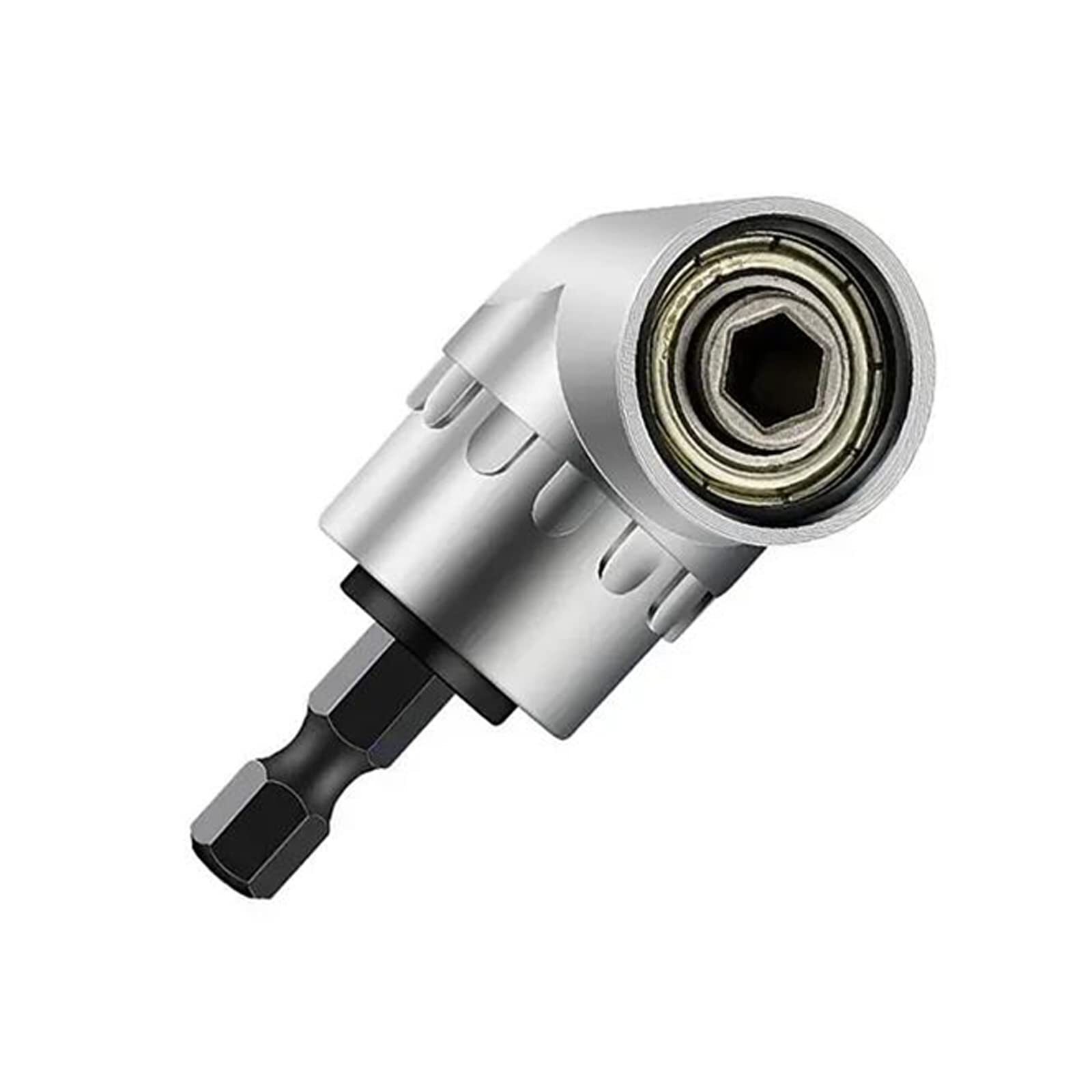 105 Degree 1/4 Inch Right Angle Drill Adapter Hex Shank Screwdriver ...