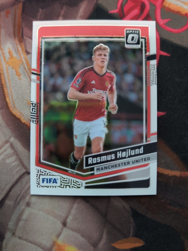 2023-24 Donruss Optic Rasmus Højlund Base Soccer Card